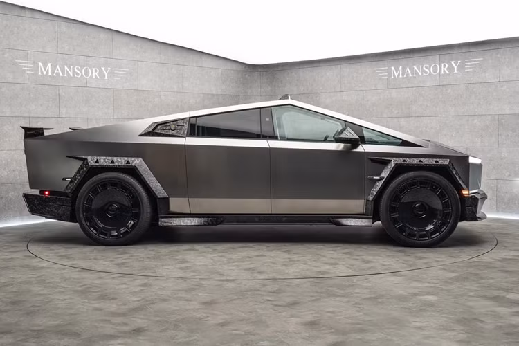 Bán tải điện Tesla Cybertruck "siêu ngầu" với gói độ Mansory Elongation - Hình 9 Ban tai dien Tesla Cybertruck