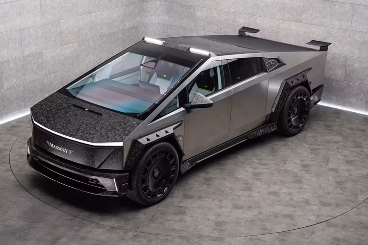 Bán tải điện Tesla Cybertruck "siêu ngầu" với gói độ Mansory Elongation - Hình 8 Ban tai dien Tesla Cybertruck