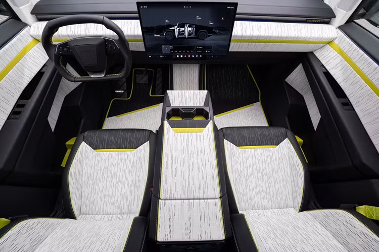 Bán tải điện Tesla Cybertruck "siêu ngầu" với gói độ Mansory Elongation - Hình 5 Ban tai dien Tesla Cybertruck