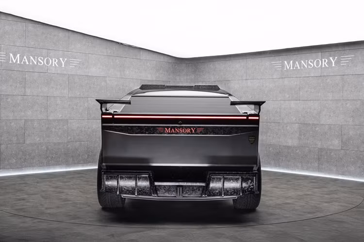 Bán tải điện Tesla Cybertruck "siêu ngầu" với gói độ Mansory Elongation - Hình 10 Ban tai dien Tesla Cybertruck