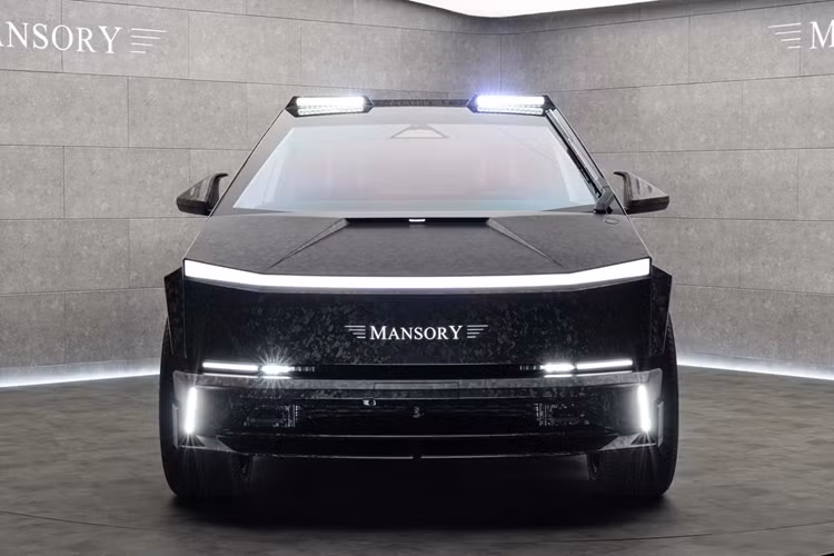 Bán tải điện Tesla Cybertruck "siêu ngầu" với gói độ Mansory Elongation - Hình 2 Ban tai dien Tesla Cybertruck