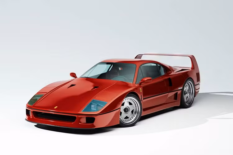 Sieu xe huyen thoai Ferrari F40 them goi nang cap hieu suat cao
