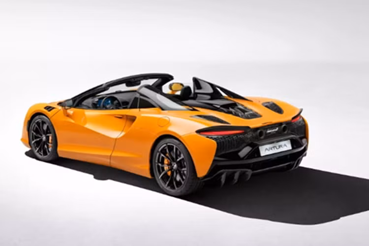 McLaren Artura Spider gần 17 tỷ "kín tiếng" của đại gia Sài Gòn - Hình 8 McLaren Artura Spider gan 17 ty