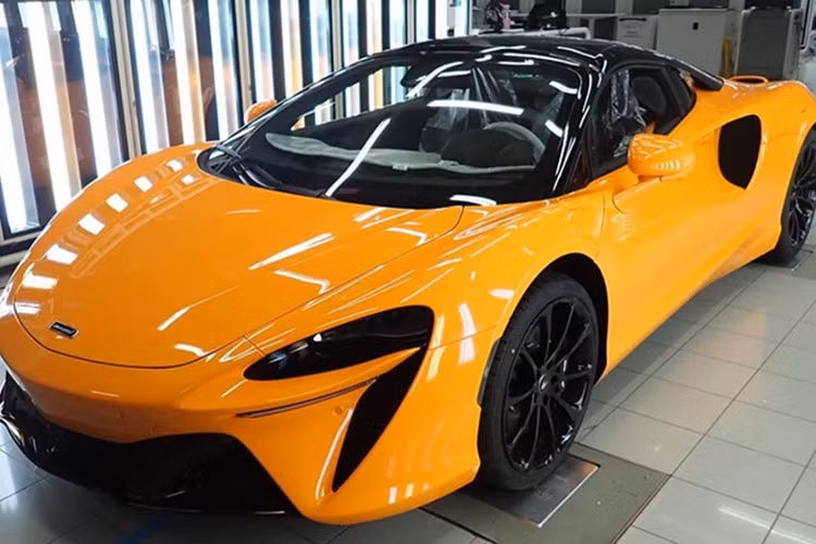 McLaren Artura Spider gần 17 tỷ "kín tiếng" của đại gia Sài Gòn - Hình 6 McLaren Artura Spider gan 17 ty