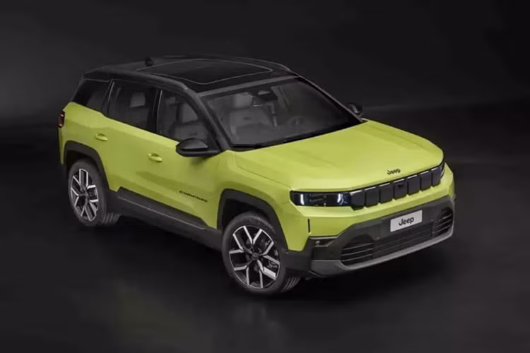 Jeep Compass 2026 lo dien, chung khung gam voi Peugeot 5008-Hinh-3
