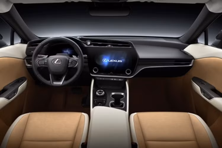 SUV điện Lexus RZ 2025 ra mắt, chạy tối đa 575 km/lần sạc - Hình 4 SUV dien Lexus RZ 2025 ra mat, chay toi da 575 km/lan sac-Hinh-4