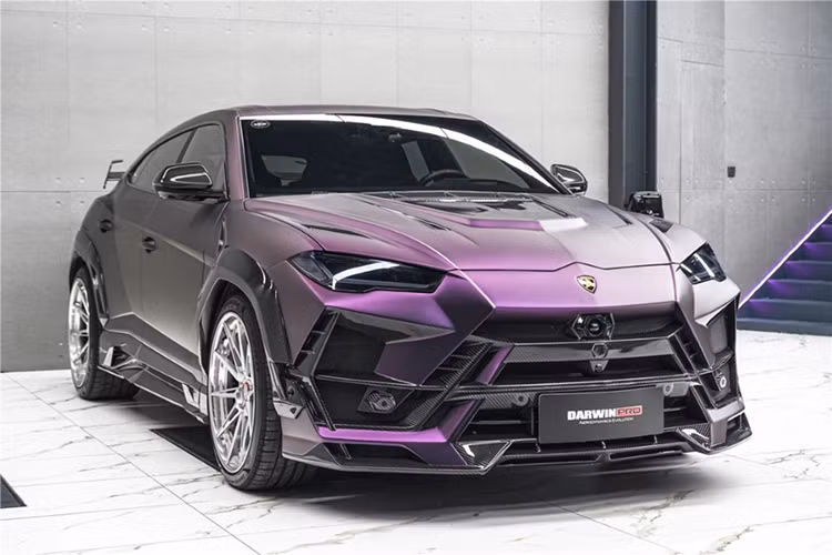 Tận thấy "quái thù" Lamborghini Urus độ bodykit DarwinPRO Tan thay