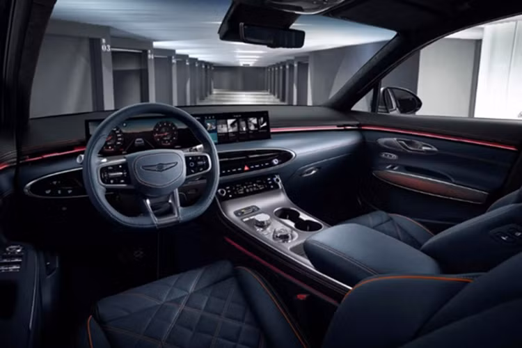 Genesis GV70 2025 mới chỉ từ 1,22 tỷ đồng, "đấu" Mercedes-Benz GLC - Hình 5 Genesis GV70 2025 moi chi tu 1,22 ty dong,