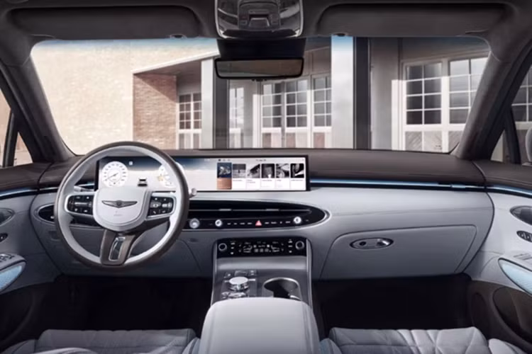 Genesis GV70 2025 mới chỉ từ 1,22 tỷ đồng, "đấu" Mercedes-Benz GLC - Hình 4 Genesis GV70 2025 moi chi tu 1,22 ty dong,