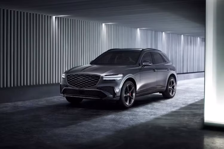 Genesis GV70 2025 mới chỉ từ 1,22 tỷ đồng, "đấu" Mercedes-Benz GLC Genesis GV70 2025 moi chi tu 1,22 ty dong,