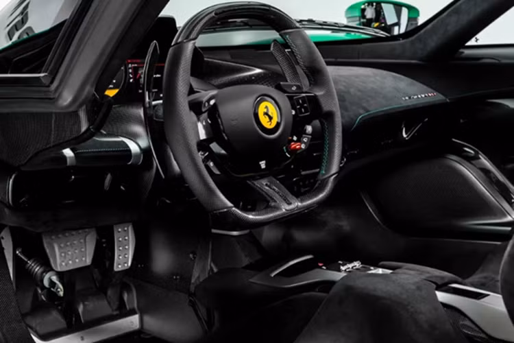 Ferrari Daytona SP3 màu BP Green "độc nhất" không dưới 76 tỷ đồng - Hình 5 Ferrari Daytona SP3 mau BP Green