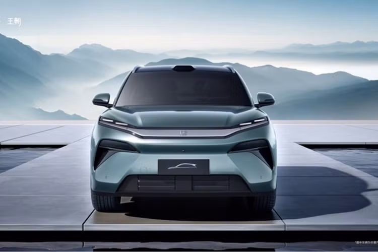 Lần đầu nội thất của xe SUV BYD Tang L được tiết lộ Lan dau noi that cua xe SUV BYD Tang L duoc tiet lo