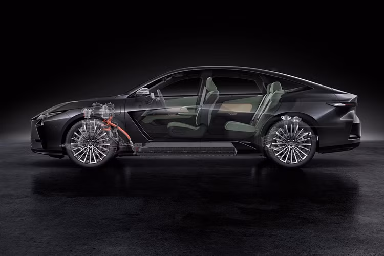 Lexus ES thế hệ thứ 8 thêm truyền động hybrid và động cơ điện - Hình 14 Lexus ES the he thu 8 them truyen dong hybrid va dong co dien-Hinh-14