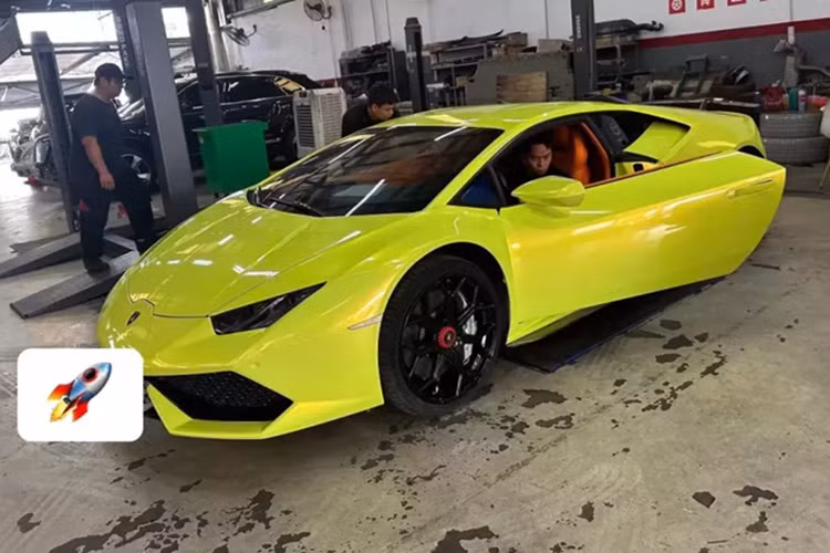Lamborghini Huracan của "đại gia đồng nát" Nghệ An đã có chủ mới Lamborghini Huracan cua