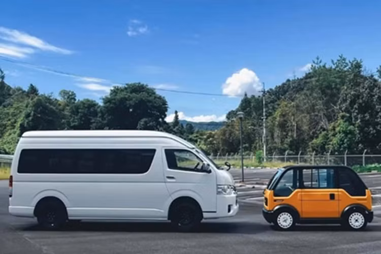 Mibot - oto dien sieu mini Nhat Ban gia 197 trieu, nho hon ca VF3-Hinh-3