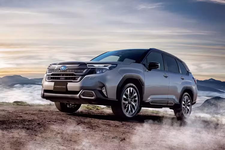 Subaru Forester 2025 từ 736 triệu, an toàn hơn với túi khí ngoài Subaru Forester 2025 tu 736 trieu, an toan hon voi tui khi ngoai