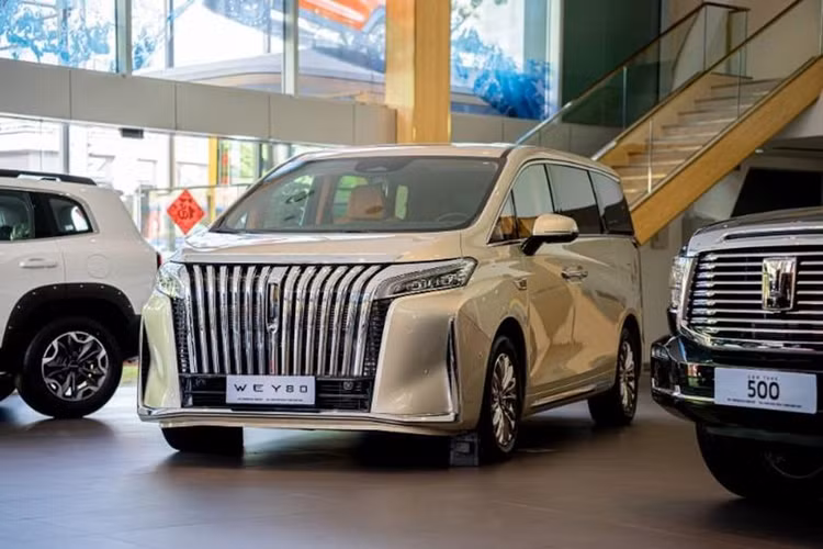 GWM Wey 80 - MPV hạng sang sắp về Việt Nam đấu Toyota Alphard - Hình 2 GWM Wey 80 - MPV hang sang sap ve Viet Nam dau Toyota Alphard-Hinh-2