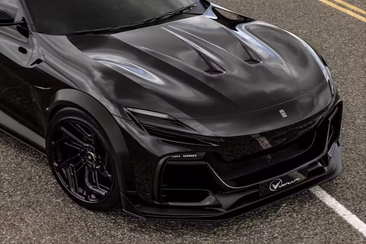 Diện kiến "quái vật" SUV Ferrari Purosangue của hãng độ Venuum - Hình 4 Dien kien