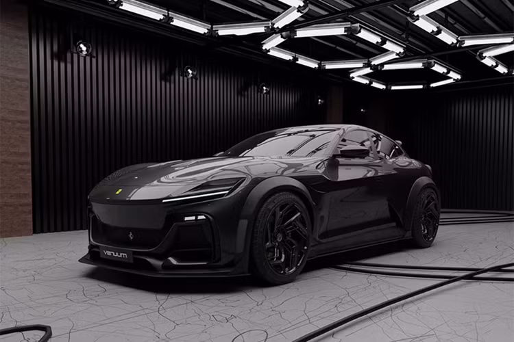 Diện kiến "quái vật" SUV Ferrari Purosangue của hãng độ Venuum - Hình 6 Dien kien