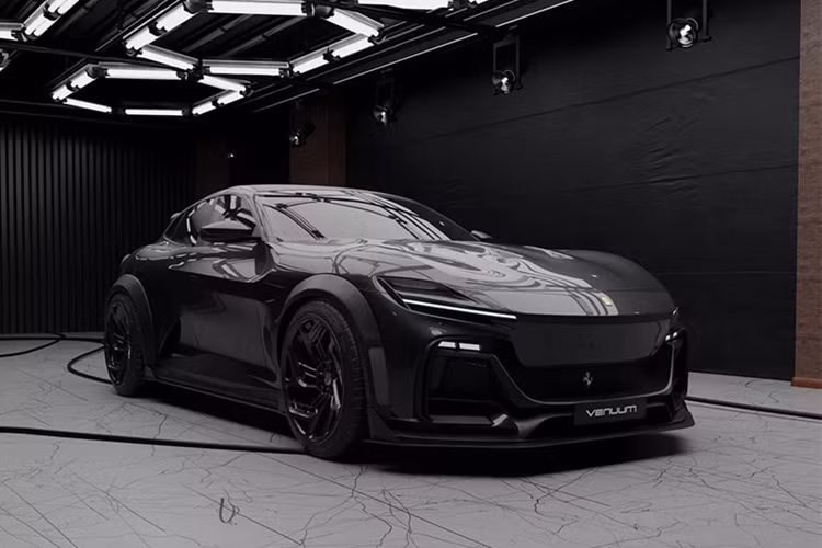 Diện kiến "quái vật" SUV Ferrari Purosangue của hãng độ Venuum Dien kien