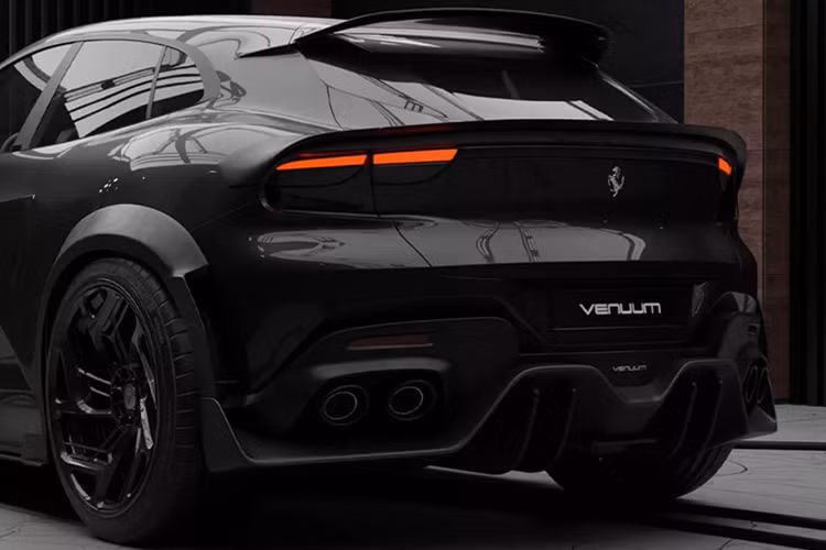 Diện kiến "quái vật" SUV Ferrari Purosangue của hãng độ Venuum - Hình 5 Dien kien