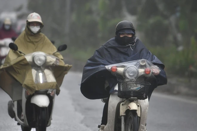 Thời tiết ngày 16/3: Miền Bắc chìm trong mưa phùn