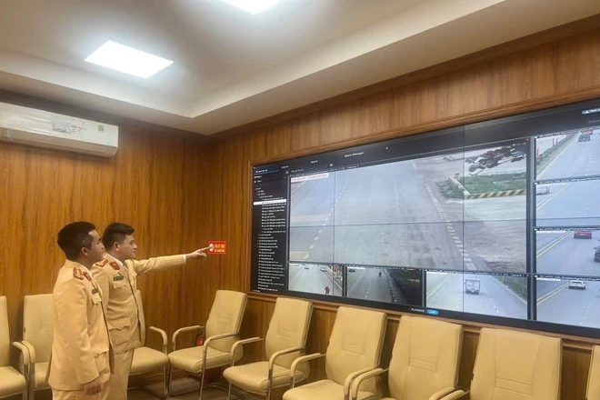 Phú Thọ xử lý gần 3.000 vi phạm giao thông qua camera AI dịp Tết