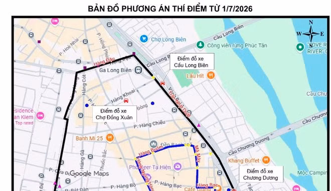 Từ ngày mai, Hà Nội thí điểm vùng phát thải thấp
