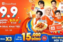 Nạp năng lượng cho năm học mới cùng loạt deal ShopeeFood 9.9