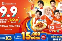 Nạp năng lượng cho năm học mới cùng loạt deal ShopeeFood 9.9