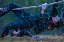 Sao Nhập Ngũ 2025 tập 5: Trang Pháp bùng nổ, Diệu Nhi giữ vững phong độ tại hội thao leo dây ngang