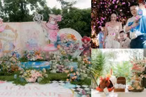 Xuýt xoa với tiệc thôi nôi 'cổ tích', ngỡ như lạc vào xứ sở thần tiên