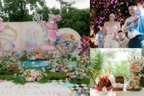 Xuýt xoa với tiệc thôi nôi 'cổ tích', ngỡ như lạc vào xứ sở thần tiên