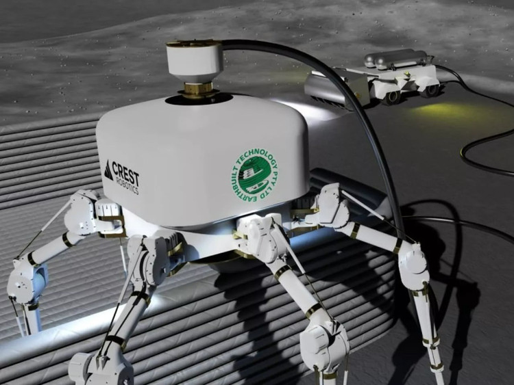 Robot nhện in nhà trong 24 giờ mở kỷ nguyên xây dựng Mặt Trăng