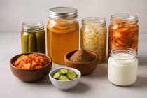 Thực phẩm lên men chăm sóc hệ vi sinh đường ruột