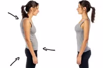 Nguy cơ cổ rùa do dùng điện thoại sai tư thế