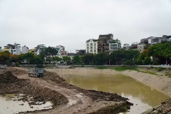 Hà Nội nâng cấp hồ Ba Mẫu để cải thiện môi trường và cảnh quan đô thị