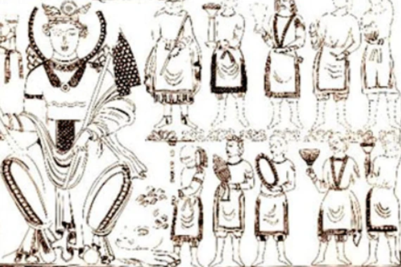 Lộ diện tranh nữ thần Nana 1.500 năm tuổi gây chấn động