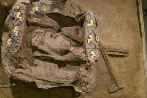 Khám phá xe kéo 2.500 năm tuổi trong nghĩa trang cổ Trung Quốc