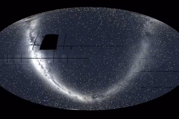 NASA công bố bản đồ hoàn chỉnh nhất về bầu trời Trái đất