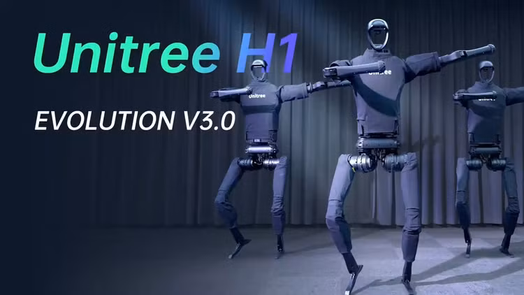 Robot hình người Unitree H1 phá kỷ lục thế giới về tốc độ tối đa (3,3 m/giây)