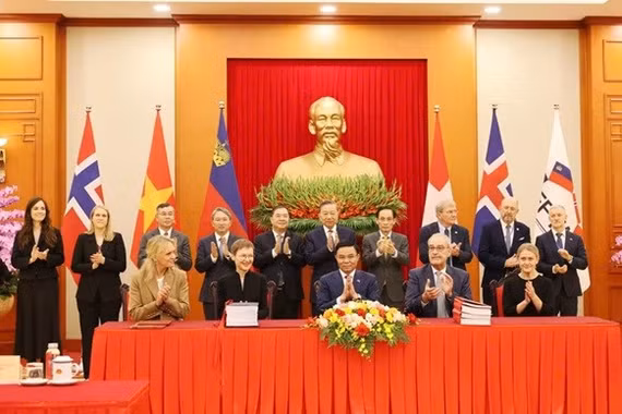 Chính thức ký kết Hiệp định Thương mại Tự do Việt Nam - EFTA