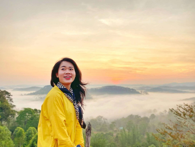 Thức dậy sớm săn mây tại Măng Đen - Ảnh Thu Hiền