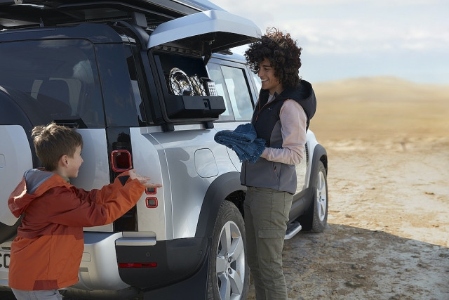 xe dia hinh defender moi cua jaguar land rover co gia ban tu 37 ty dong