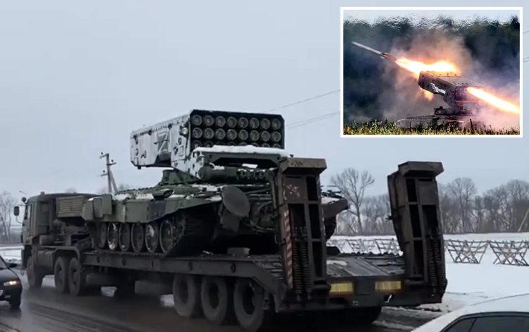 จะเห็นได้ว่าหน่วยยานเกราะและปืนใหญ่ของรัสเซียกำลังได้รับการออกแบบใหม่ หรือเสริมด้วยระบบป้องกันเชิงรุก เครื่องมือสงครามอิเล็กทรอนิกส์ และเกราะเทคโนโลยีใหม่ เพื่อรับมือกับโดรน ภาพ: @Army Recognition 9.png