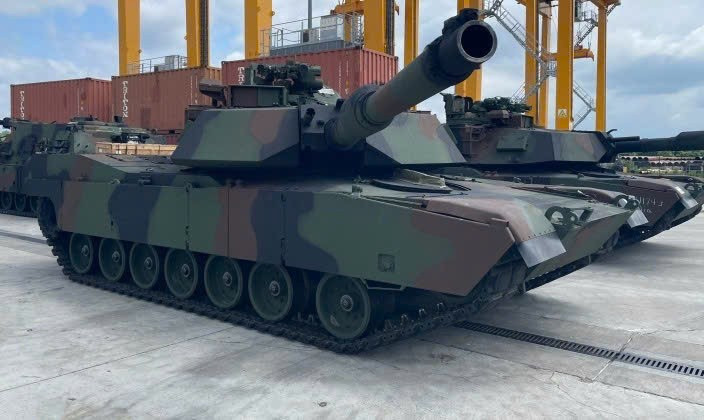 Xe tăng M1A2 Abrams Mỹ phối hợp UAV trong diễn tập NATO tại Ba Lan