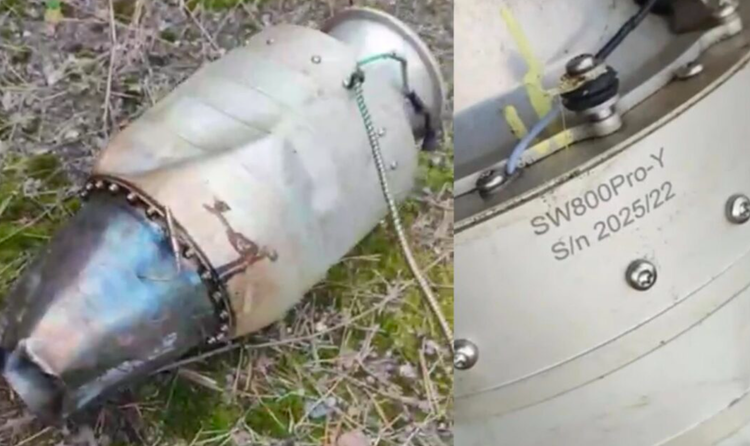 Motorul, care cântărește aproximativ 10 kg, este comercializat pentru a fi utilizat în aeronave mari și drone. Foto: @united24media. 4.png