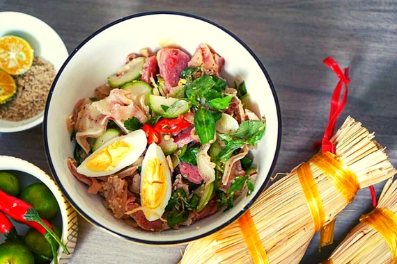 Tré Gia Lai, món ăn dân dã đậm nét miền quê nắng gió