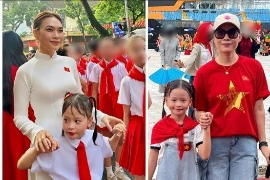 Mỹ Tâm, bé Thủy Tiên bất ngờ lên 'hot search'