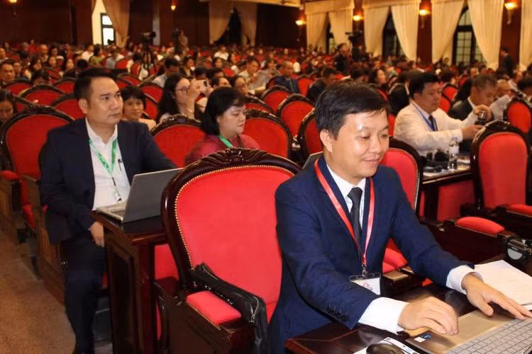 Các đại biểu dự diễn đàn quốc tế thường niên về quản trị công năm 2026 .